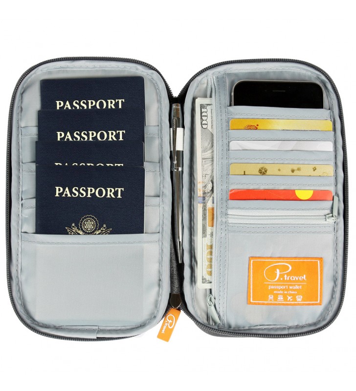 Travelon RFID Blocking Multi-Passport Holder — Rooten's Travel
